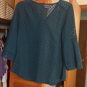 Sheer Van Heusen Dress Top